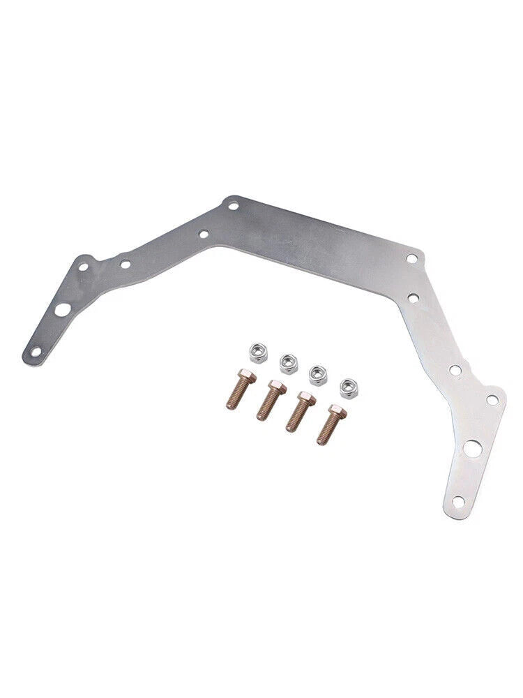 Silver Transmission Adapter Plate for Chevy TH350 TH400