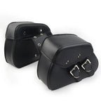 PU Leather Saddle Bags for Harley Sportster Dyna Motorcycle