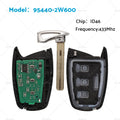Complete Remote Key Fob for Hyundai Santa Fe (2012–2016) 433MHz ID46
