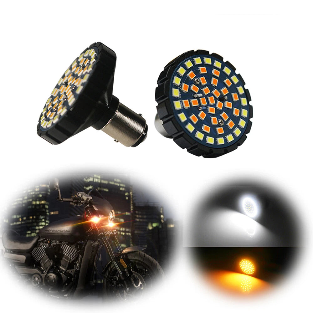 Front Bullet Shape Turn Signal Lights for Harley Davidson Motorcycles