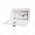 Shower Box Kit for Caravan RV Camper Trailer Boat (White)