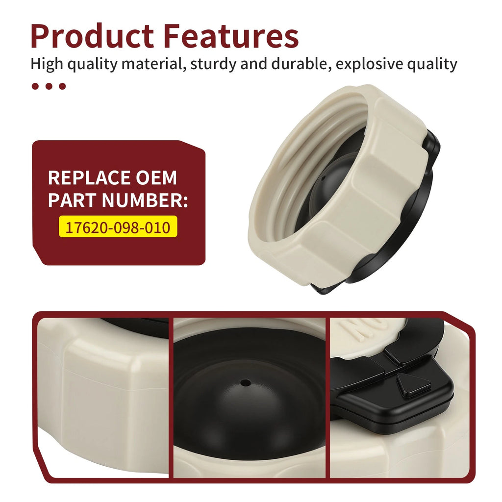 Fuel Gas Cap 17620-098-010 for Honda CT70 (1969–1978)