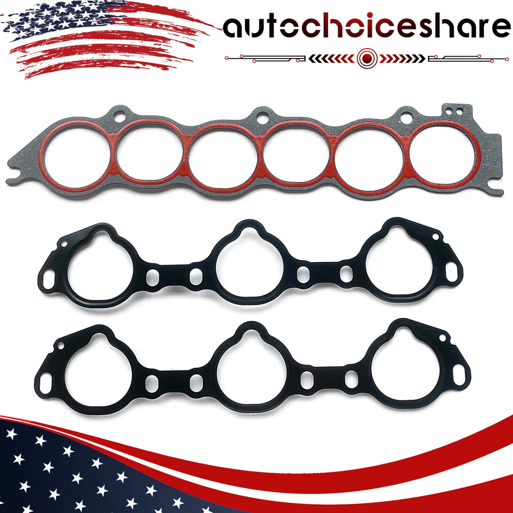 Set of 4 Intake Manifold Gaskets for Nissan Altima Maxima Murano Quest (2002–2009)