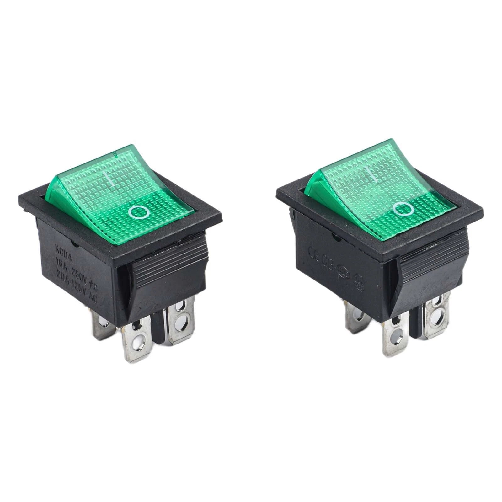 2X KCD4 4Pin Rocker Switches 30A 250V for Numatic Vacuum (Application)