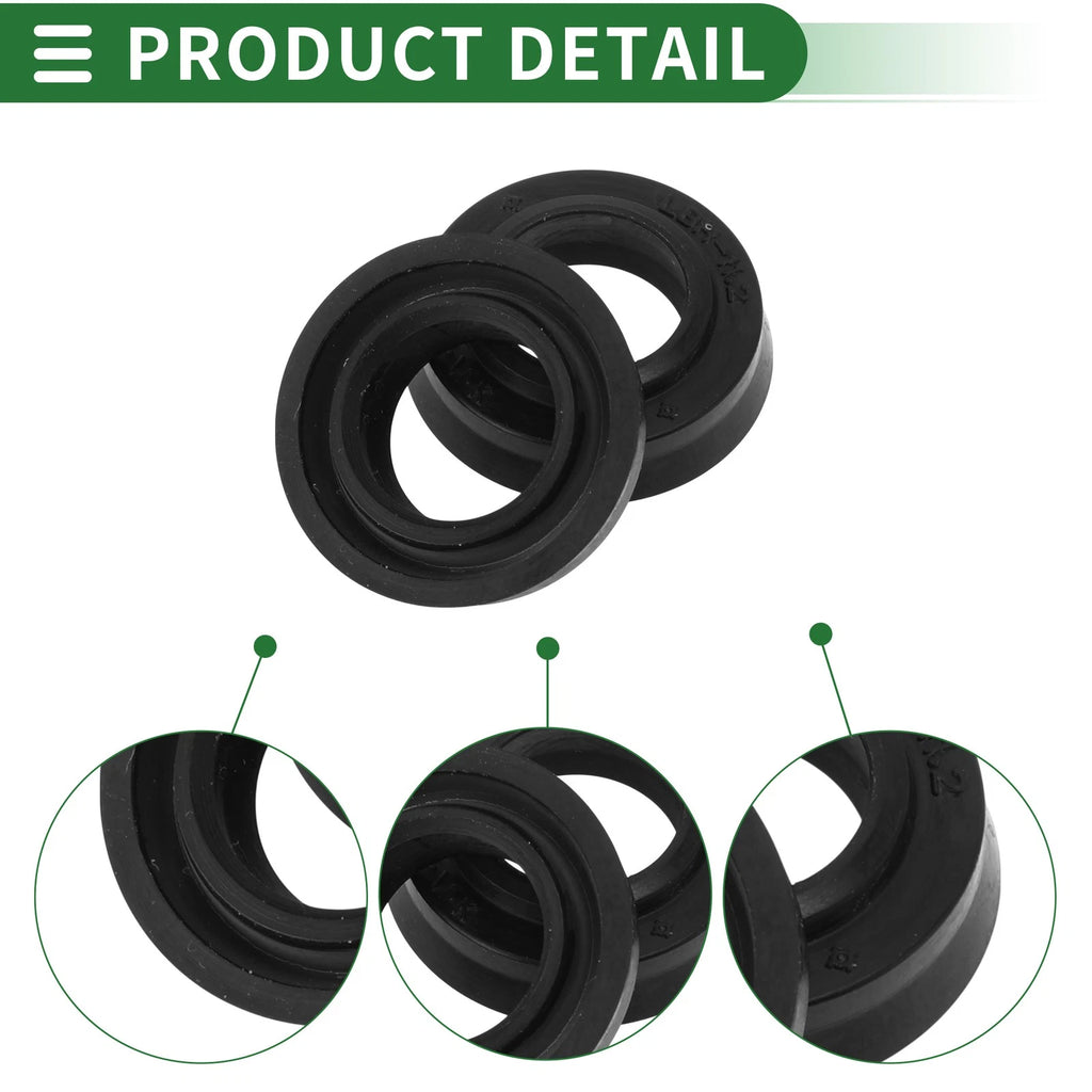 Set of 5 Oil Seal Rotary Shaft Seal NBR Rubber 11.2x19.2x4.5mm
