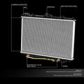Aluminum Radiator for Isuzu Rodeo/Amigo 3.2L/3.5L (1998–2004) DPI 2195