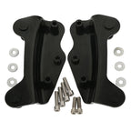 4X Black Docking Hardware Kits for Harley Touring FLHT FLHX FLHR FLTR (2009–2013)