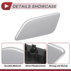 Front Left Washer Nozzle Cover Cap for Subaru Forester (2022–2024) Silver Tone