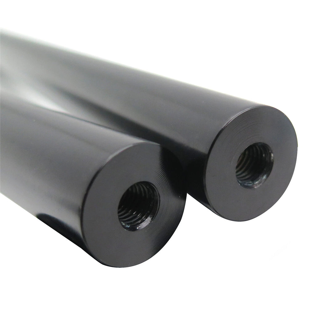 50mm Clip Ons for Universal Black Fork Tube 43mm Tilt 7 Degree