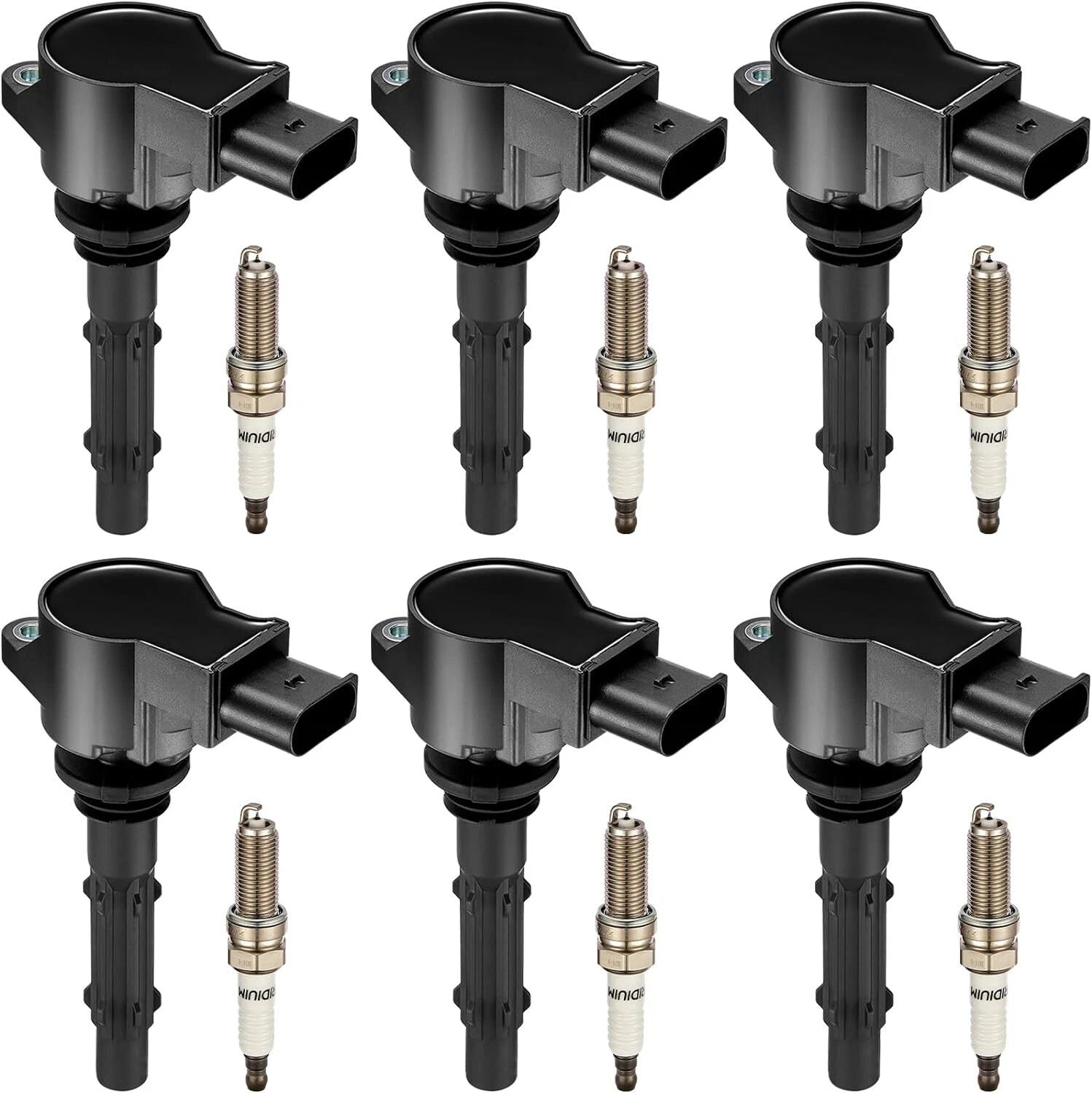 6 Pack Ignition Coils for Dodge Sprinter 2500 (2007–2008) UF535