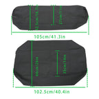 Replacement Seat Cover for Kawasaki Mule 2500 2510 3000 3010 (2000–2023)