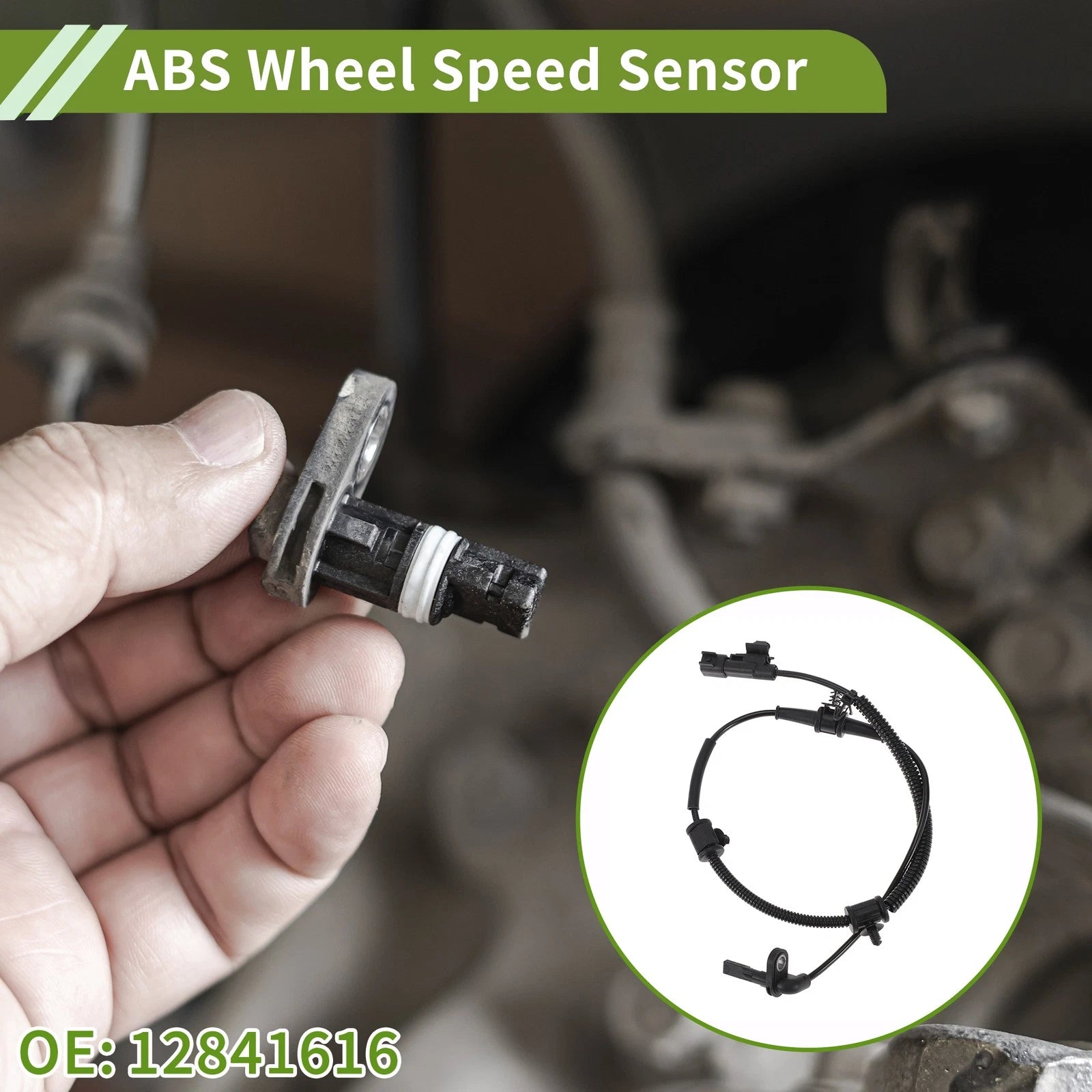 ABS Wheel Speed Sensor No. 12841616 for Buick Regal (2008–2012) Front