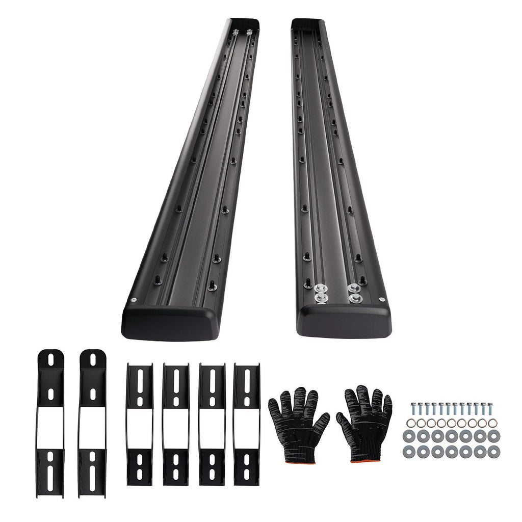 Black Nerf Bars Side Step for Toyota Tundra Double Cab (2007–2021)