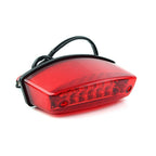 Universal 12V LED Tail Brake Light License Plate Lamp for Harley, Honda