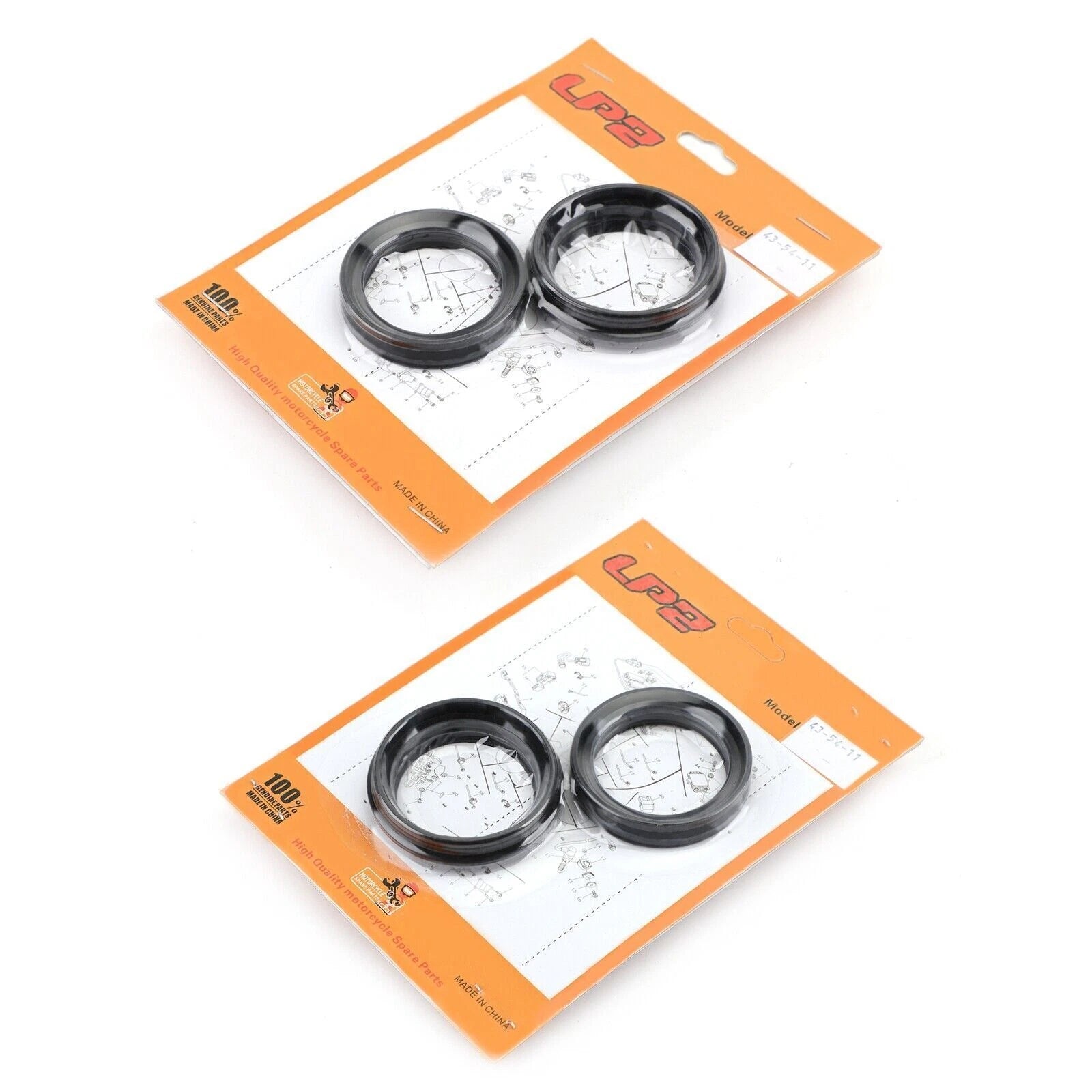 Fork Seal Wiper Kit for Yamaha XV1600 XV1700 XVZ1300 (1996–2014)