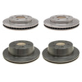 ACDelco Silver Brake Kit Disc Rotors Set for Astro Safari (1990–2005)