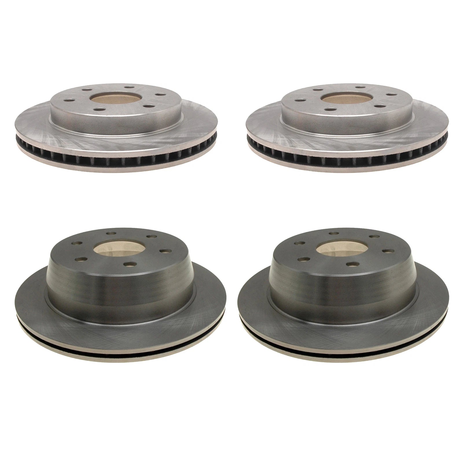 ACDelco Silver Brake Kit Disc Rotors Set for Astro Safari (1990–2005)