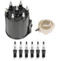 Distributor Rotor Cap & .060" Spark Plugs Kit for Chevrolet G30 (1971–1995)