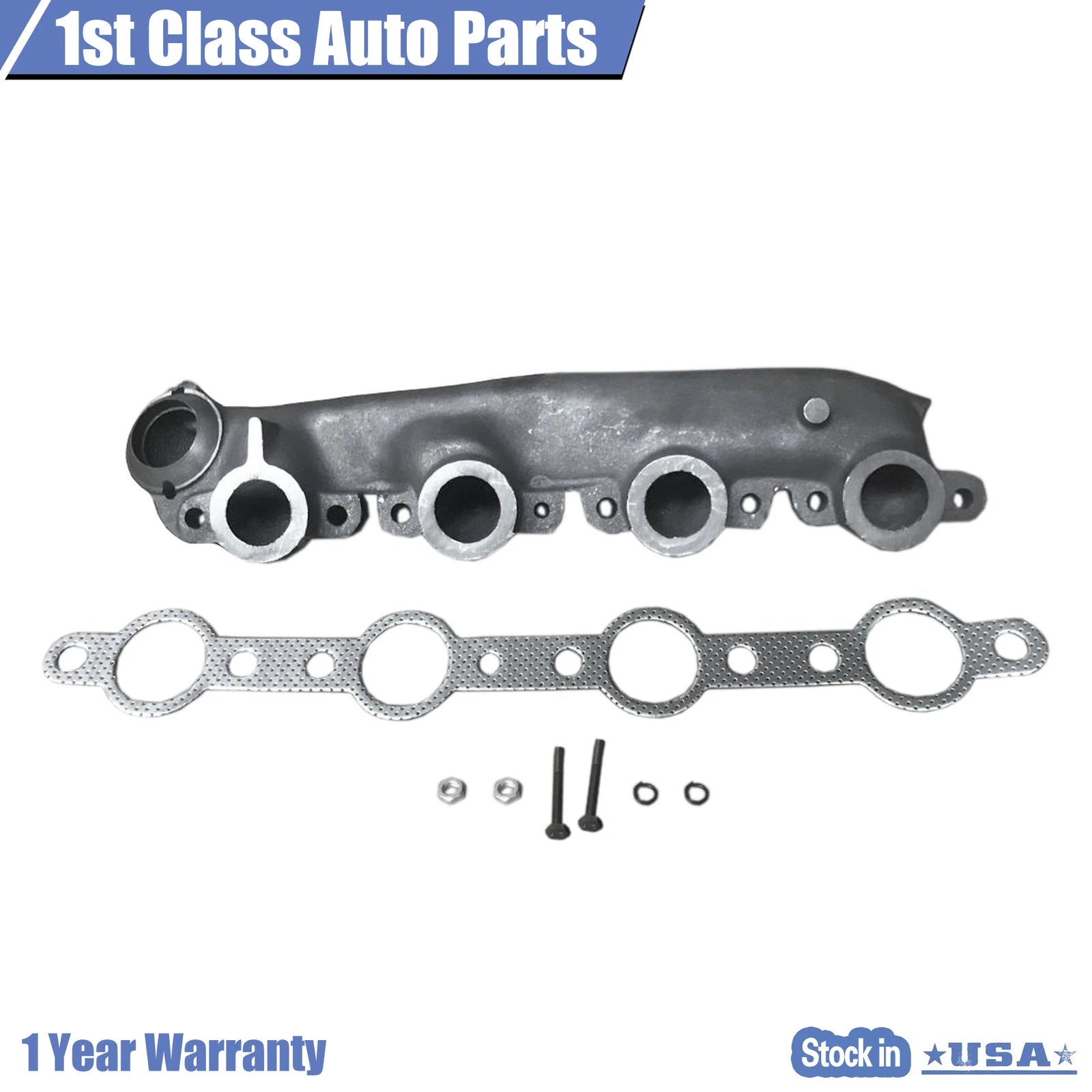 Exhaust Manifold for Ford E-350 Econoline Super Duty (1995–1998)
