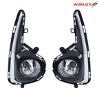 Set of 2 Chrome Fog Lights for Toyota Yaris Hatchback (2018–2020)