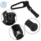 Rear Foot Rests Pedal Passenger Footpegs for BMW R18 Classic (2020–2023)