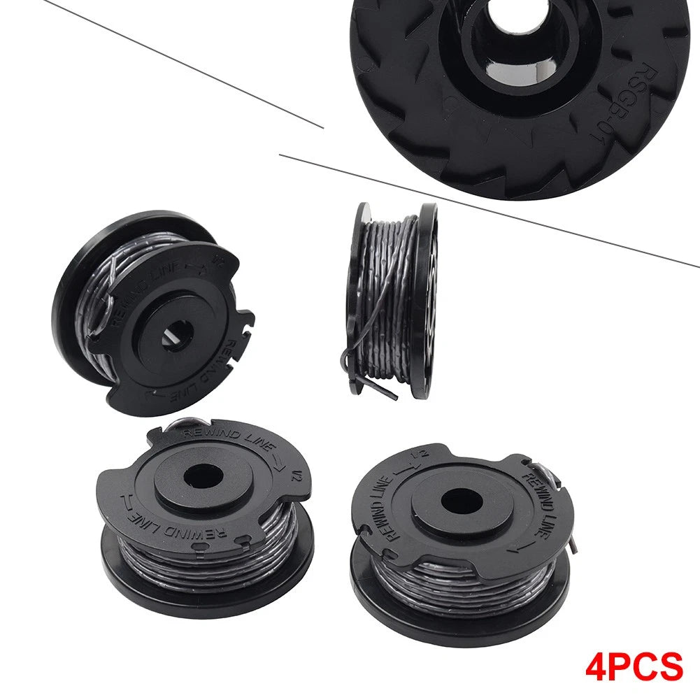 4X Strimmer Spool and Line for Easy Grass Cut (18-230, 18, 23, F016800569)