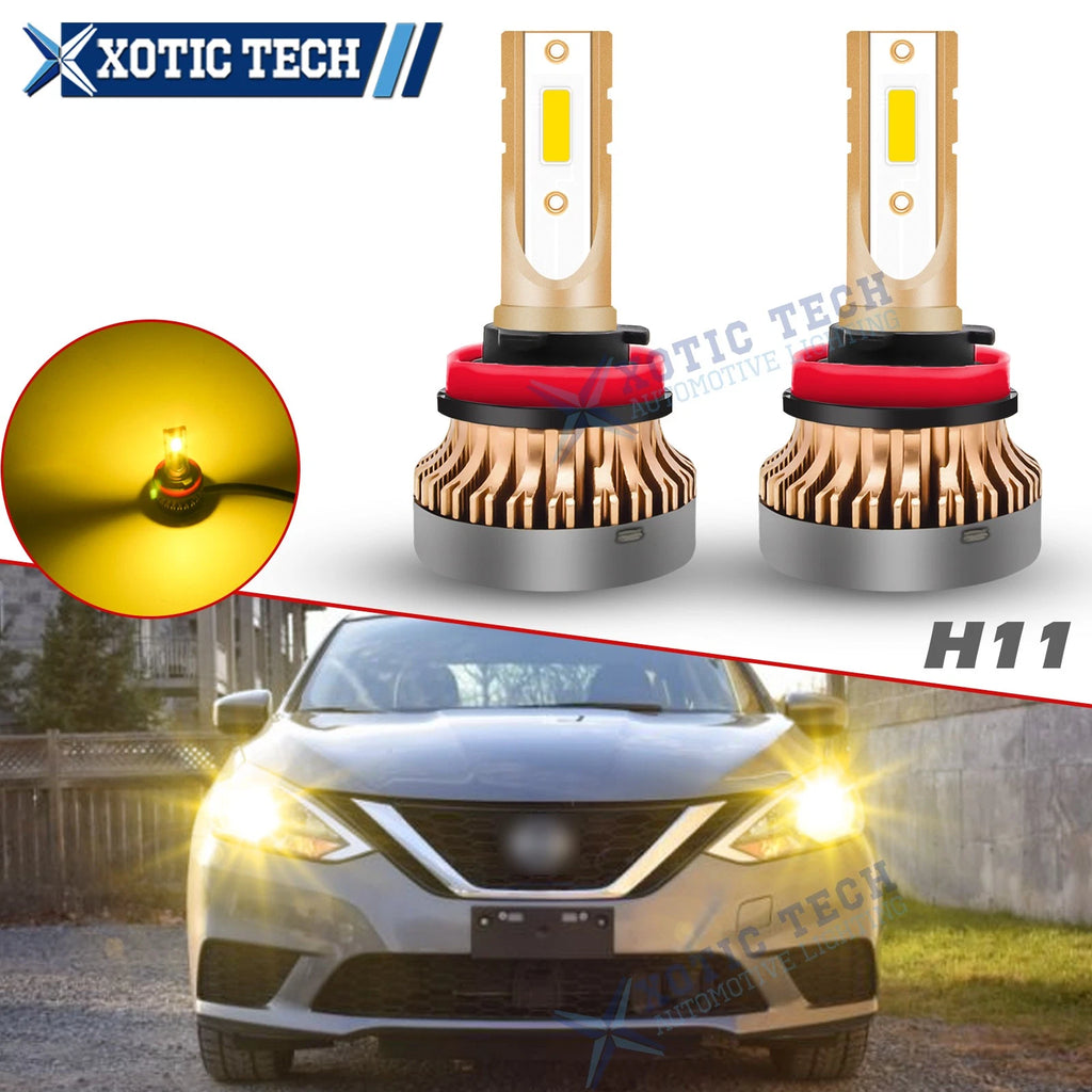 Golden Yellow LED DRL Bulb Conversion Kit for Nissan (YYYY–YYYY)