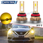 Golden Yellow LED DRL Bulb Conversion Kit for Nissan (YYYY–YYYY)