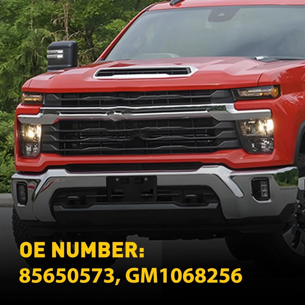 Front License Plate Mount Bracket for Chevy Silverado 2500 HD 3500 HD (2024–2025)