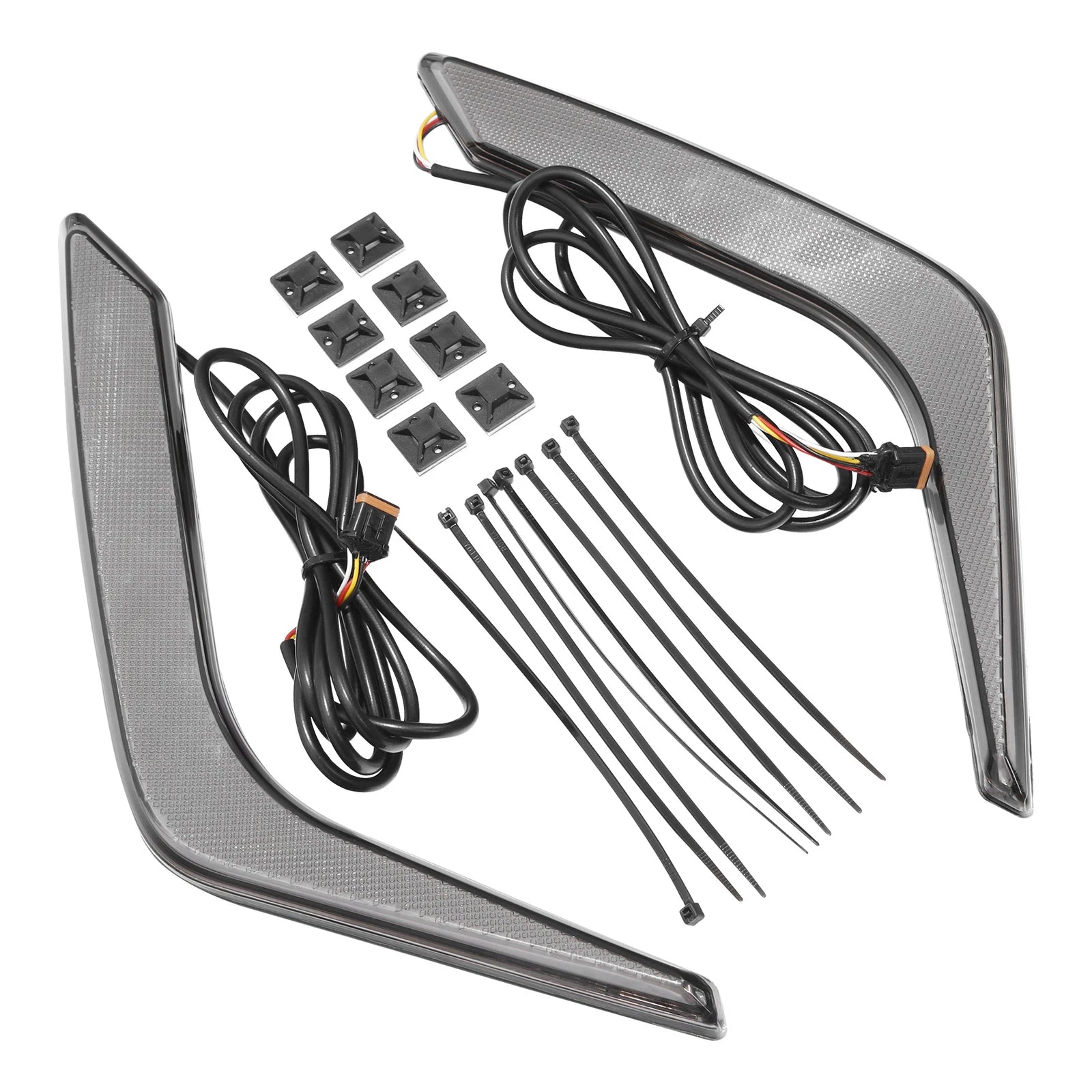 Rear Saddlebag Turn Brake Light Accents for Honda Goldwing GL1800 (2018–2025)