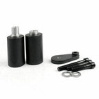 Frame Sliders Crash Protector for Yamaha YZF R6 R6S (2003–2008) No Cut Black