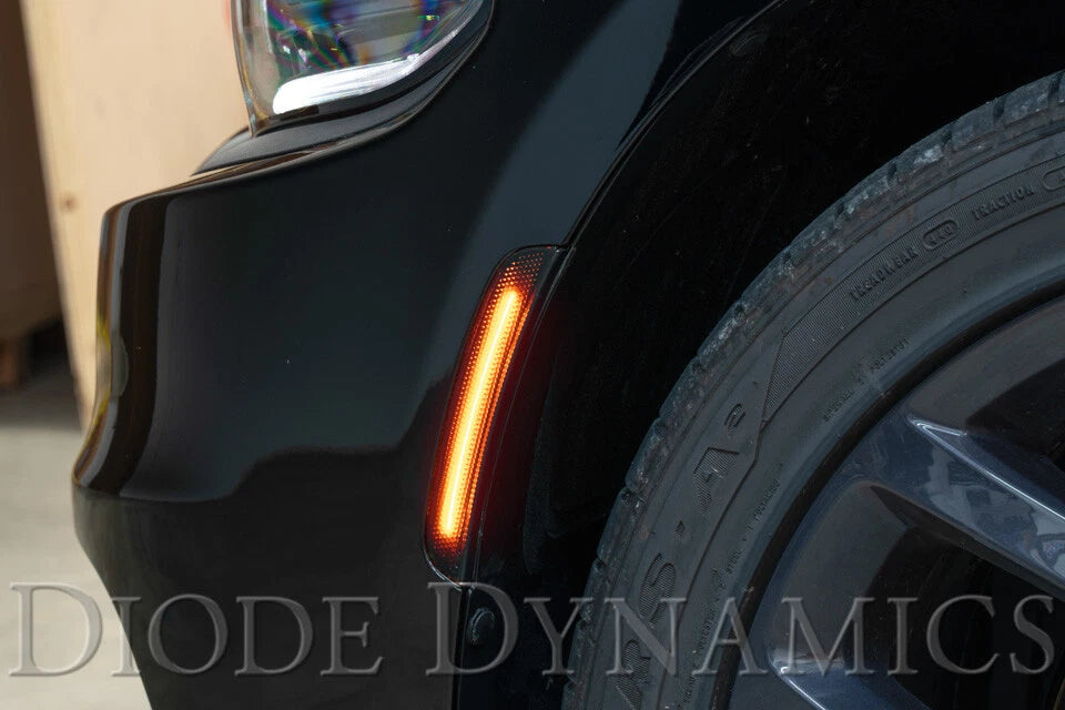 Smoked LED Side Marker Lights Set for 2015-2020 Dodge Charger