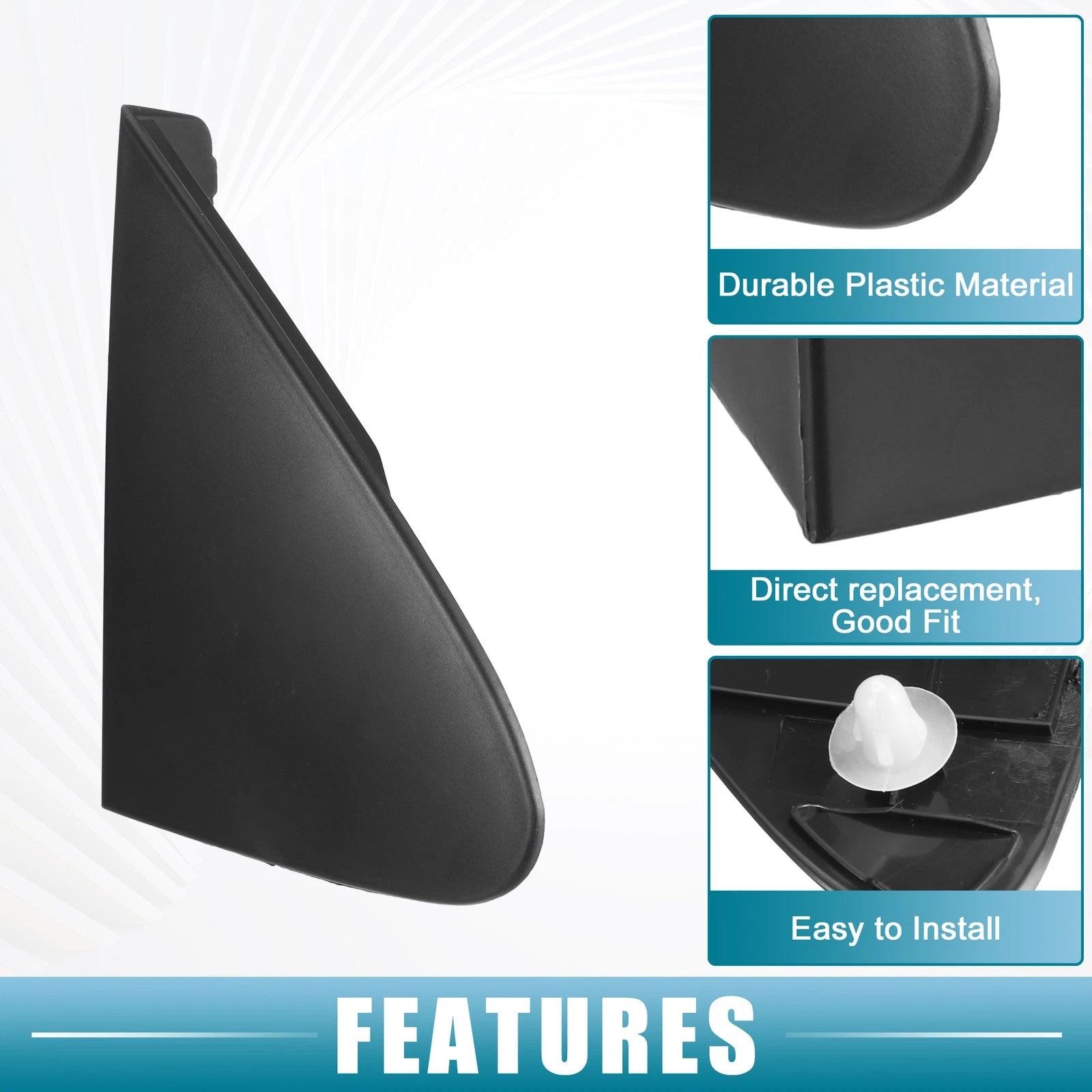 Front Right Door Mirror Corner Fender Triangle Cover No. 6011712010 for Toyota 