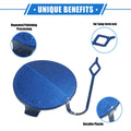 Tow Hook Eye Hole Cover for BMW F32 F33 F40 - Blue Front Right