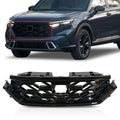 Front Upper Grille Glossy Black for Honda CR-V Sport Hybrid (2023–2024)