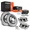 Disc Brake Rotor & Pad Set for Jeep Grand Cherokee Commander (2005–2010)