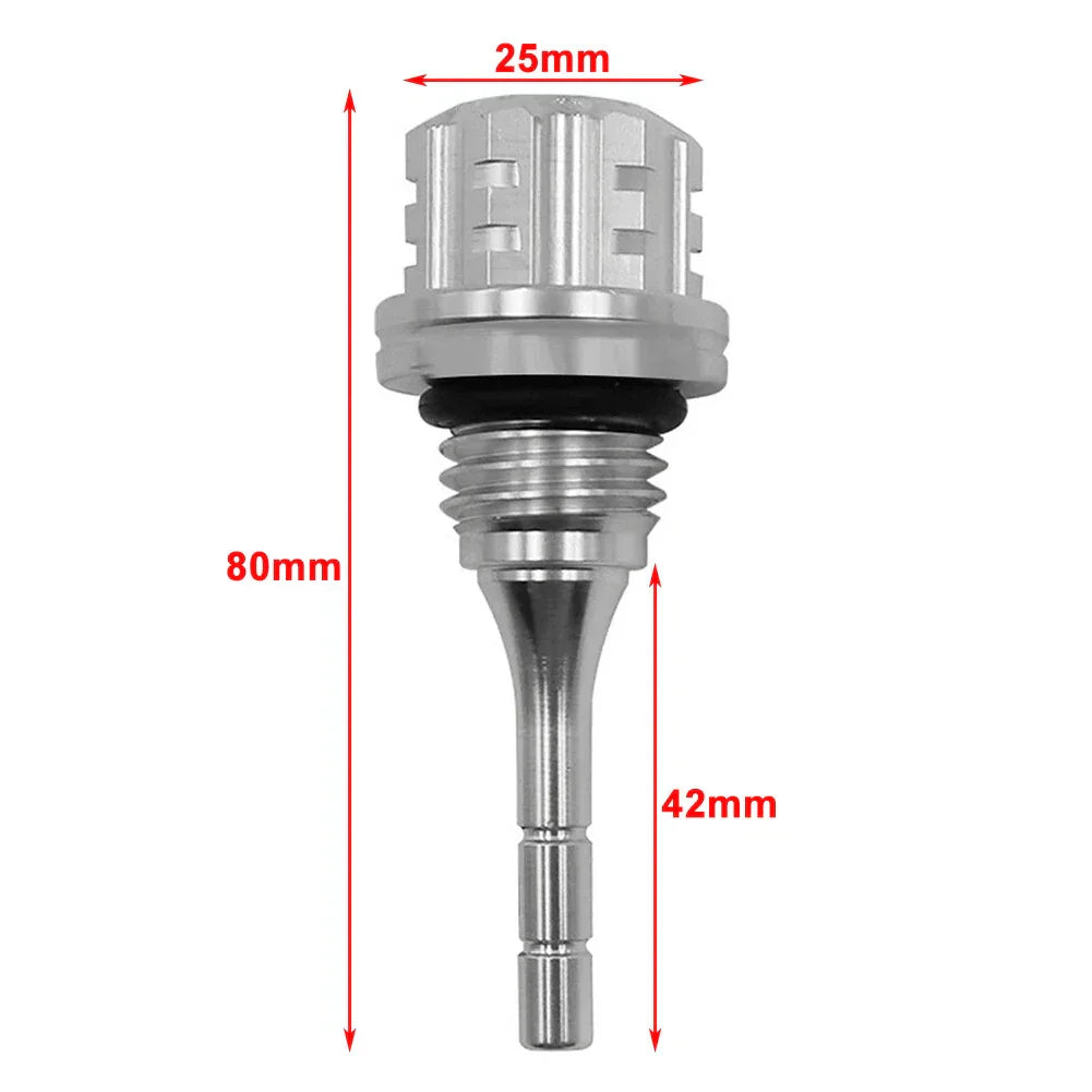 Blue Oil Level Gauge Dipstick Plug for GY6 BWS 125CC