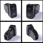 2X LED Dashboard Control Switch Button for Honda Accord (2003–2007)