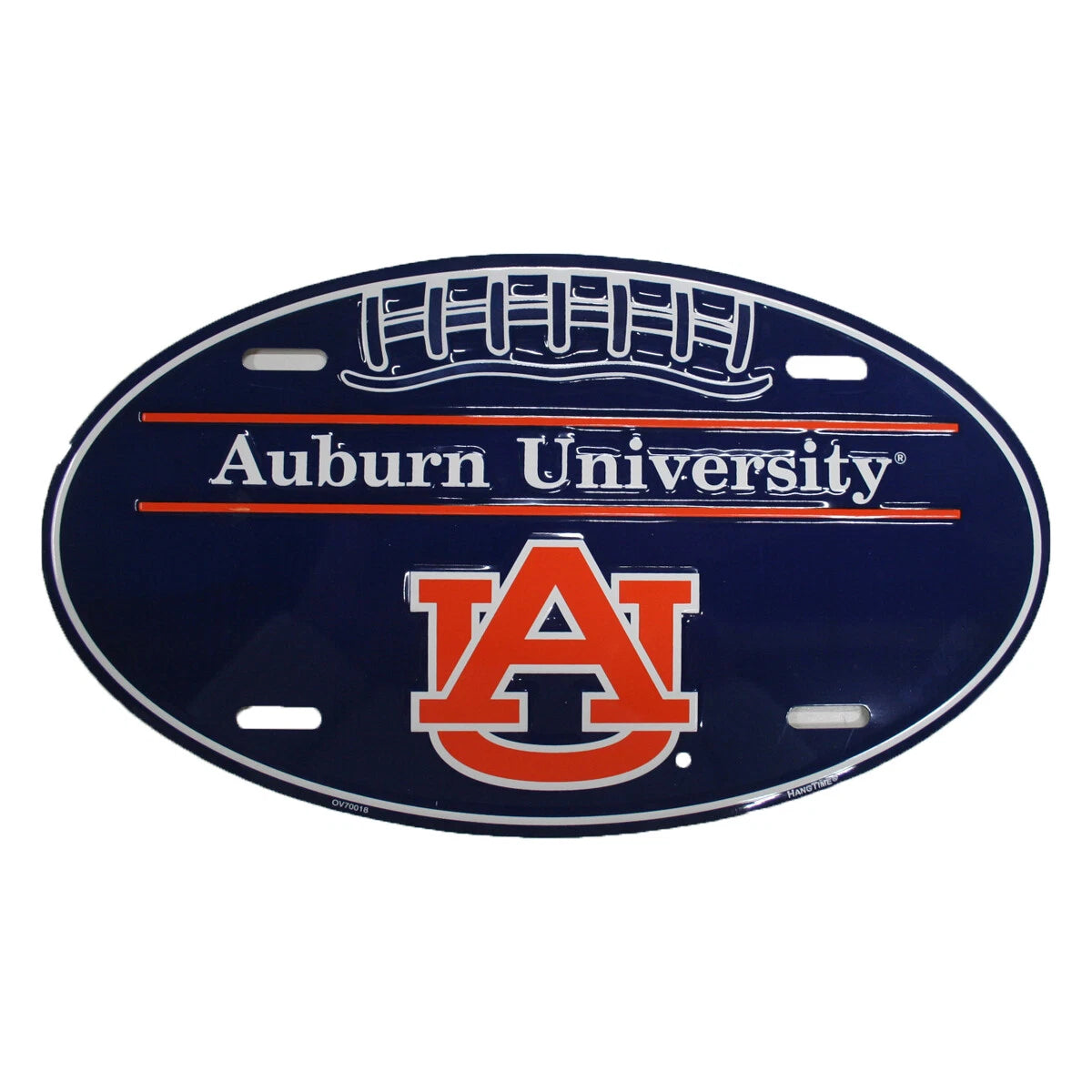 12" Auburn University Tigers Football Wall Sign Decor