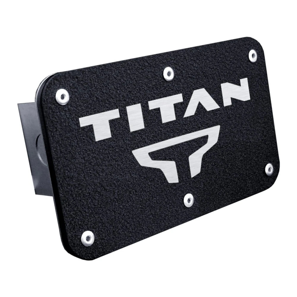 Textured Black Class 3 Trailer Hitch Plug for Nissan Titan T.TITNL.RB