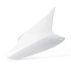 White Right Side Number Plate Cover for Honda CRF230F (2004–2009)