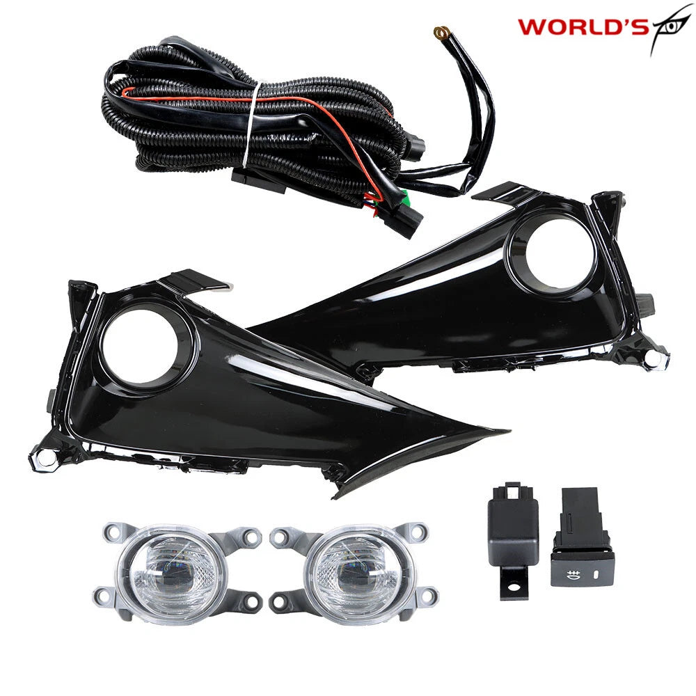 Clear LED Fog Lights for Toyota Corolla Hatchback (2019–2021)