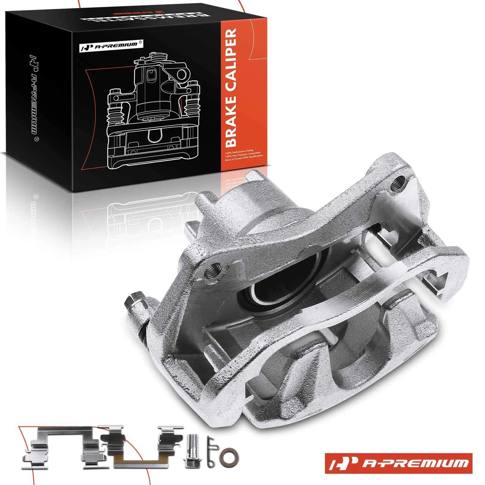 Front Right Disc Brake Caliper with Bracket for Mitsubishi Lancer (2008–2017)