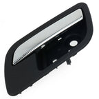 Black and Chrome Interior Rear Right Door Handle for Chevy GMC