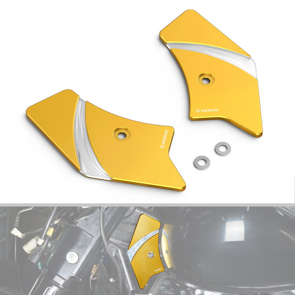 Aluminium Neck Covers Guard for Harley Road King Special FLHRXS Police FLHP (2017–2023)