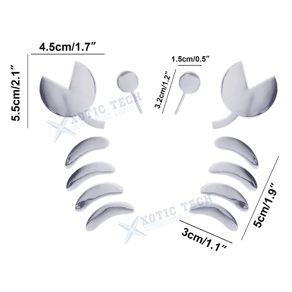 Personalized 3D Crab Style Car Logo Decal for Any Make Model (2015-2025)