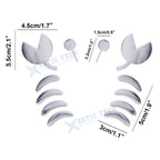 Personalized 3D Crab Style Car Logo Decal for Any Make Model (2015-2025)