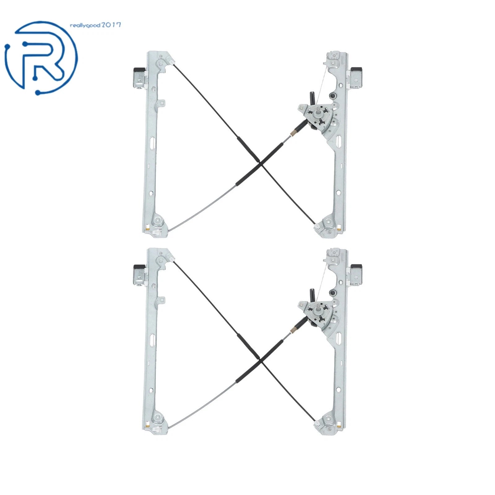 Set of 2 Manual Window Regulators for GMC Sierra 1500 (1999-2007)