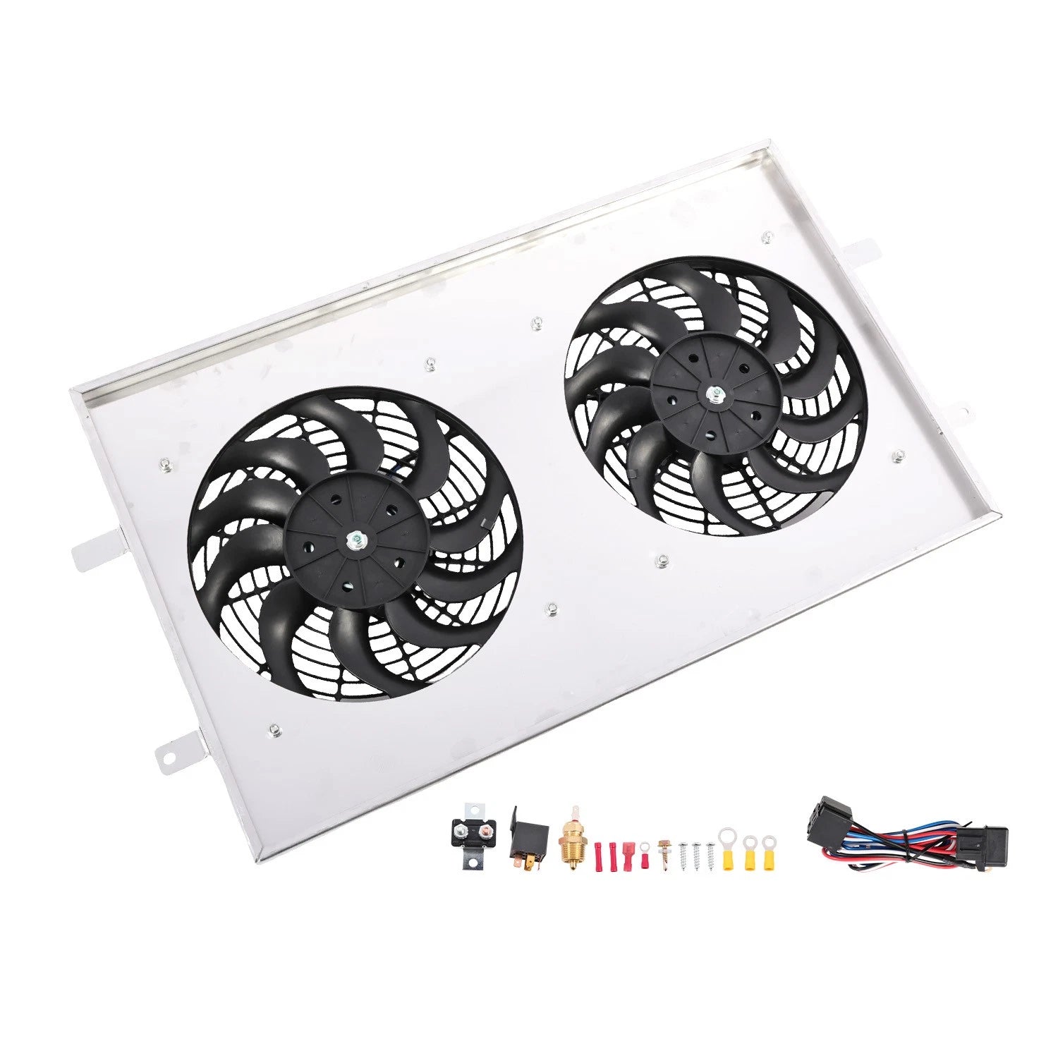 Electric Fan Shroud for Chevy Silverado GMC Sierra 1500 2500 (1999–2013)