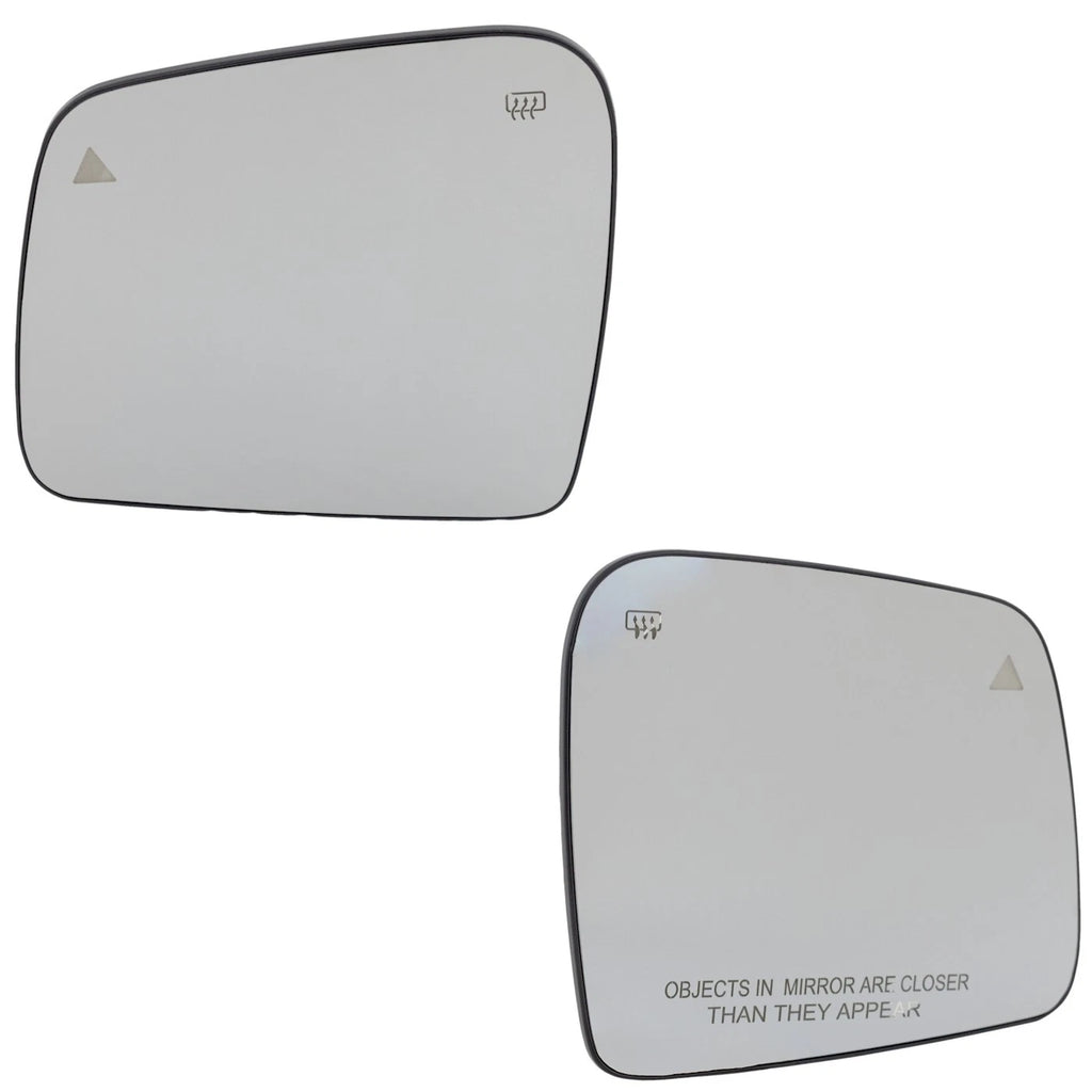 Heated Mirror Glass for Jeep Grand Cherokee Durango (2011–2022) LH RH Blind Spot
